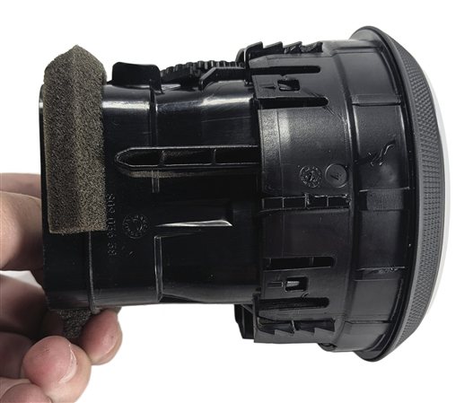 Thumbnail 7: 2015 AUDI A3 (8V) DASH HEAT AIR AC VENT OUTLET LOUVER (Black)