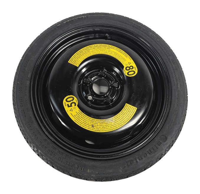 Thumbnail 2: 15-18 VW JETTA AUDI A3 S3 (8V) 18x3.5" EMERGENCY ROADSIDE SPARE TIRE WHEEL RIM