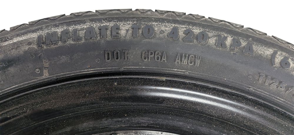 Thumbnail 6: 15-18 VW JETTA AUDI A3 S3 (8V) 18x3.5" EMERGENCY ROADSIDE SPARE TIRE WHEEL RIM