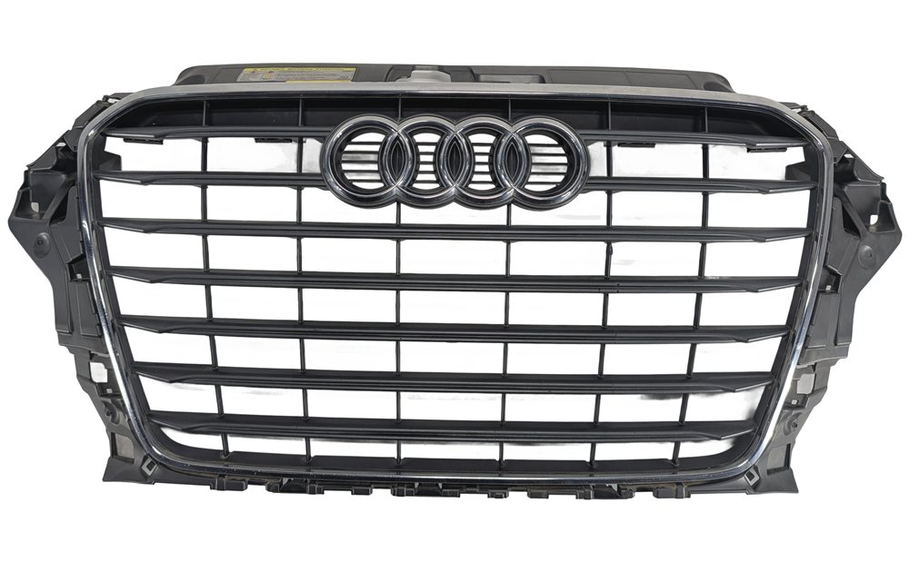 Thumbnail 3: 2015-2016 AUDI A3 (8V) FRONT CENTER MAIN GRILLE TRIM AIR VENT w/o ADAPTIVE