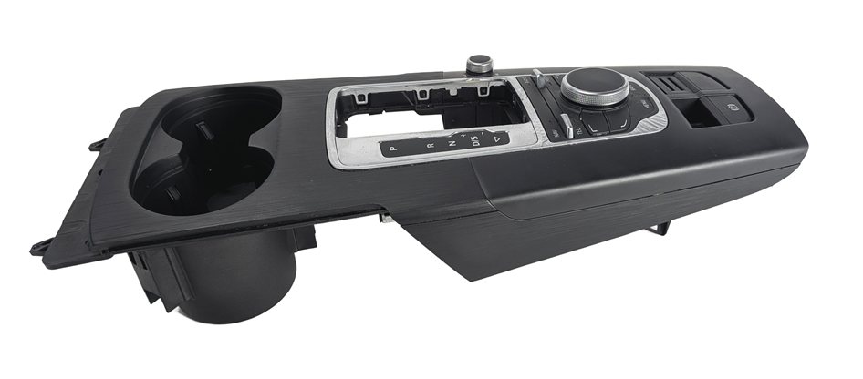 Thumbnail 6: 2015-2018 AUDI A3 (8V) MMI RADIO MEDIA CONTROL PANEL w/ CENTER CONSOLE TRIM