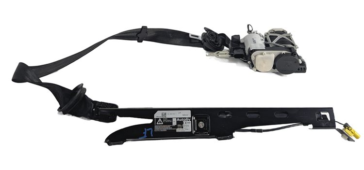 Thumbnail 2: 15-20 AUDI A3 S3 RS3 (8V) SEDAN FRONT LEFT DRIVER SEATBELT RETRACTOR (Black)