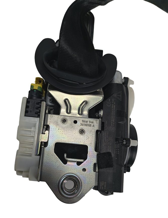 Thumbnail 7: 15-18 AUDI A8 S3 RS3 (8V) SEDAN FRONT RIGHT PASSENGER SEATBELT RETRACTOR (Black)