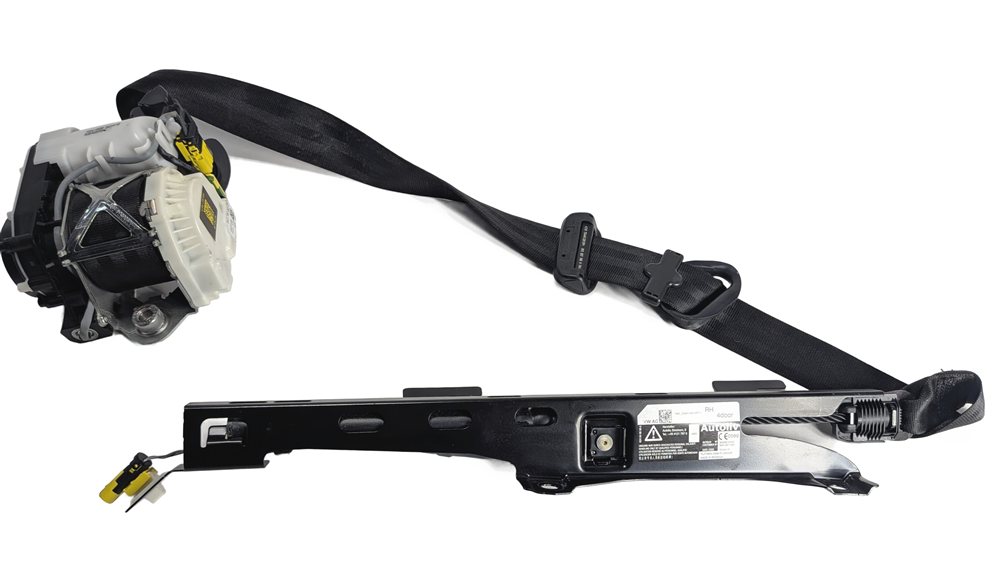 Thumbnail 9: 15-18 AUDI A8 S3 RS3 (8V) SEDAN FRONT RIGHT PASSENGER SEATBELT RETRACTOR (Black)
