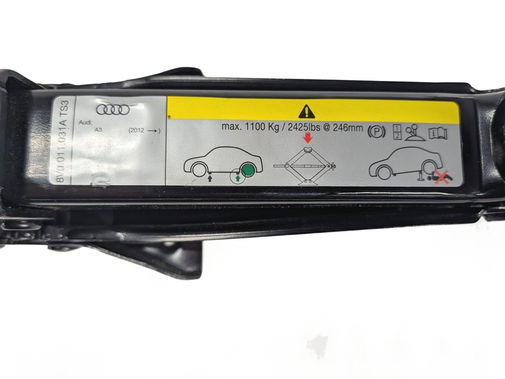 Thumbnail 12: 2015-2020 AUDI A3 S3 (8V 8Y) SPARE TIRE JACK LUG WRENCH TOW HOOK TOOL SET