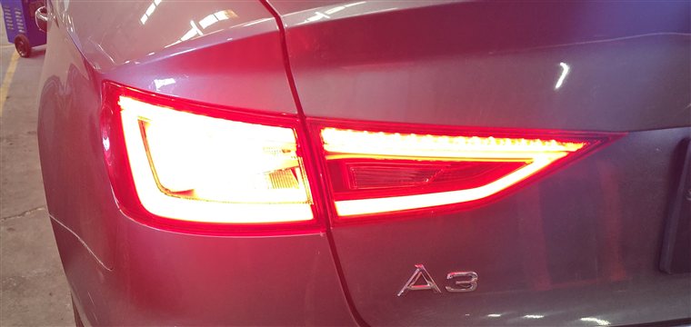 Thumbnail 2: 15-16 AUDI A3 S3 (8V) SEDAN CONVERTIBLE REAR LEFT LED TAILLIGHT BRAKE LIGHT LAMP