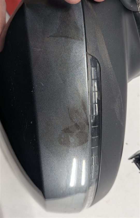 Thumbnail 10: 15-18 AUDI A3 S3 (8V) RIGHT PASSENGER MANUAL FOLD HEATED DOOR MIRROR (Gray)