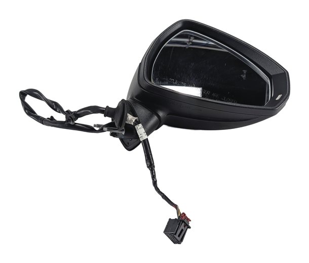 Thumbnail 2: 15-18 AUDI A3 S3 (8V) RIGHT PASSENGER MANUAL FOLD HEATED DOOR MIRROR (Gray)