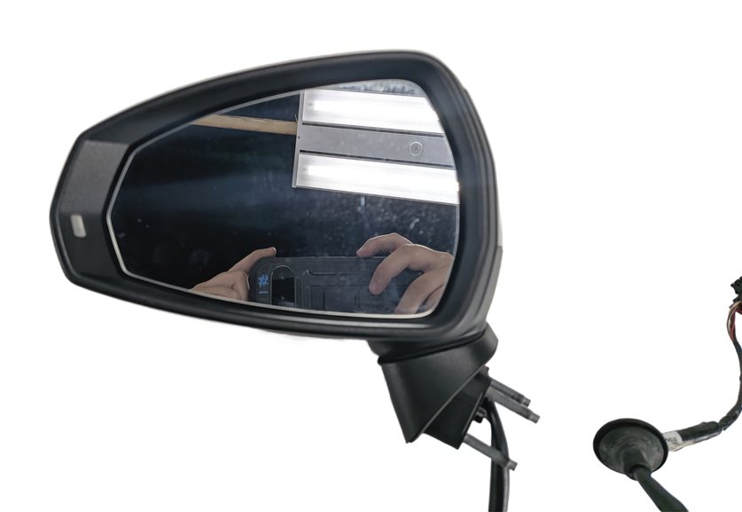 Thumbnail 7: 2015-2018 AUDI A3 S3 (8V) DRIVER MANUAL FOLD HEATED DOOR MIRROR (Gray)