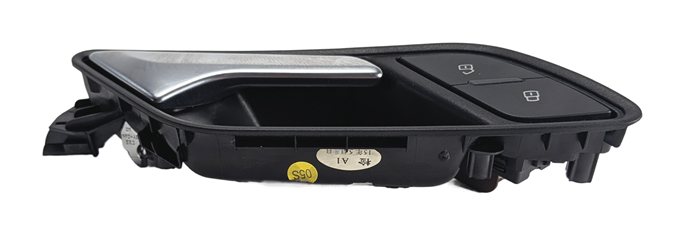Thumbnail 5: 13-20 AUDI A3 S3 8V FRONT RIGHT PASSENGER INTERIOR DOOR HANDLE (BLACK/SILVER)