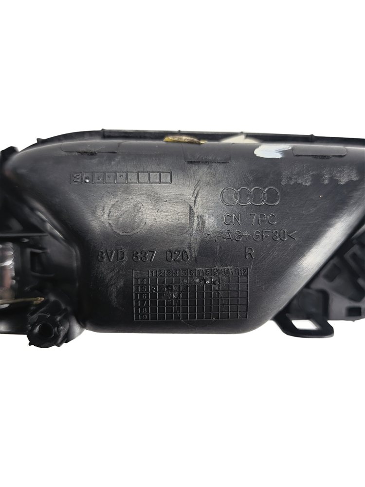 Thumbnail 9: 13-20 AUDI A3 S3 8V FRONT RIGHT PASSENGER INTERIOR DOOR HANDLE (BLACK/SILVER)