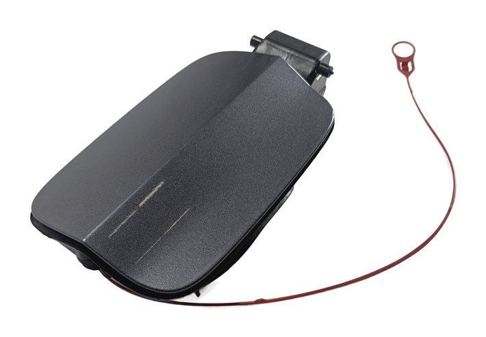 15-18 AUDI A3 S3 8V FUEL TANK FILLER GAS TANK DOOR FLAP COVER w/HOUSING (Gray)