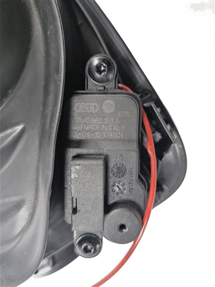 Thumbnail 12: 15-18 AUDI A3 S3 8V FUEL TANK FILLER GAS TANK DOOR FLAP COVER w/HOUSING (Gray)