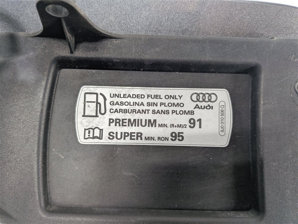Thumbnail 14: 15-18 AUDI A3 S3 8V FUEL TANK FILLER GAS TANK DOOR FLAP COVER w/HOUSING (Gray)