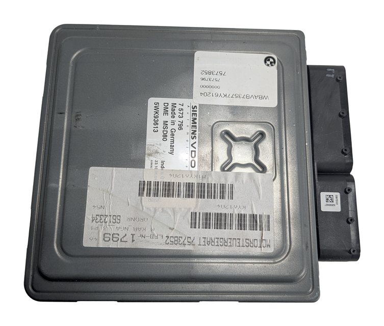 Thumbnail 11: 07-08 BMW 135I 335I 535I 3.0L (N54) DME ECU COMPUTER CAS KEY IGNITION LOCK SET