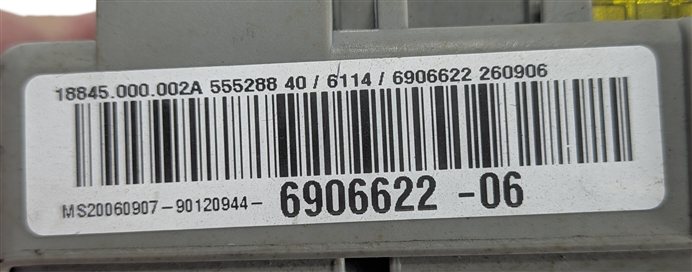 Thumbnail 12: 2007 BMW 335I (E90) 3.0L FRONT POWER DISTRIBUTION FUSE BOX RELAY CARRIER