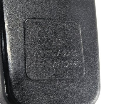 Thumbnail 5: 06-08 BMW 1 3 SERIES M3 (E82 E90) FRONT LEFT SEAT BELT BUCKLE RECEIVER (Black)