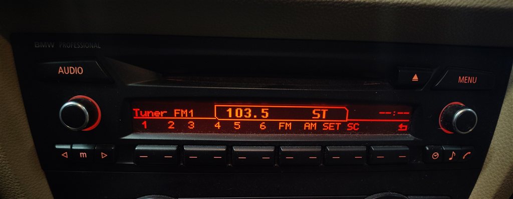 Thumbnail 2: 2007 BMW 323i 328i 335i (E90) AM FM RADIO CD PLAYER RECEIVER PROFESSIONAL CD73