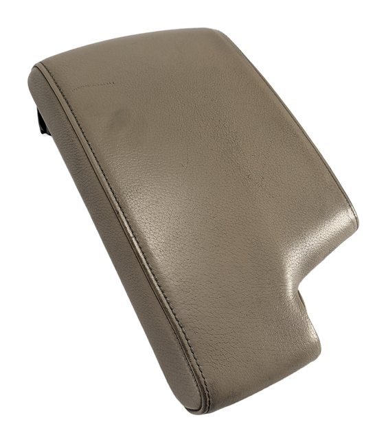 06-12 BMW 3 SERIES M3 (E90 E92) FRONT CENTER CONSOLE ARMREST LID LEATHER (Beige)