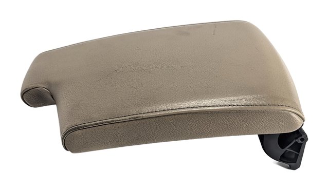 Thumbnail 4: 06-12 BMW 3 SERIES M3 (E90 E92) FRONT CENTER CONSOLE ARMREST LID LEATHER (Beige)