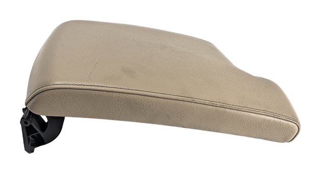Thumbnail 6: 06-12 BMW 3 SERIES M3 (E90 E92) FRONT CENTER CONSOLE ARMREST LID LEATHER (Beige)