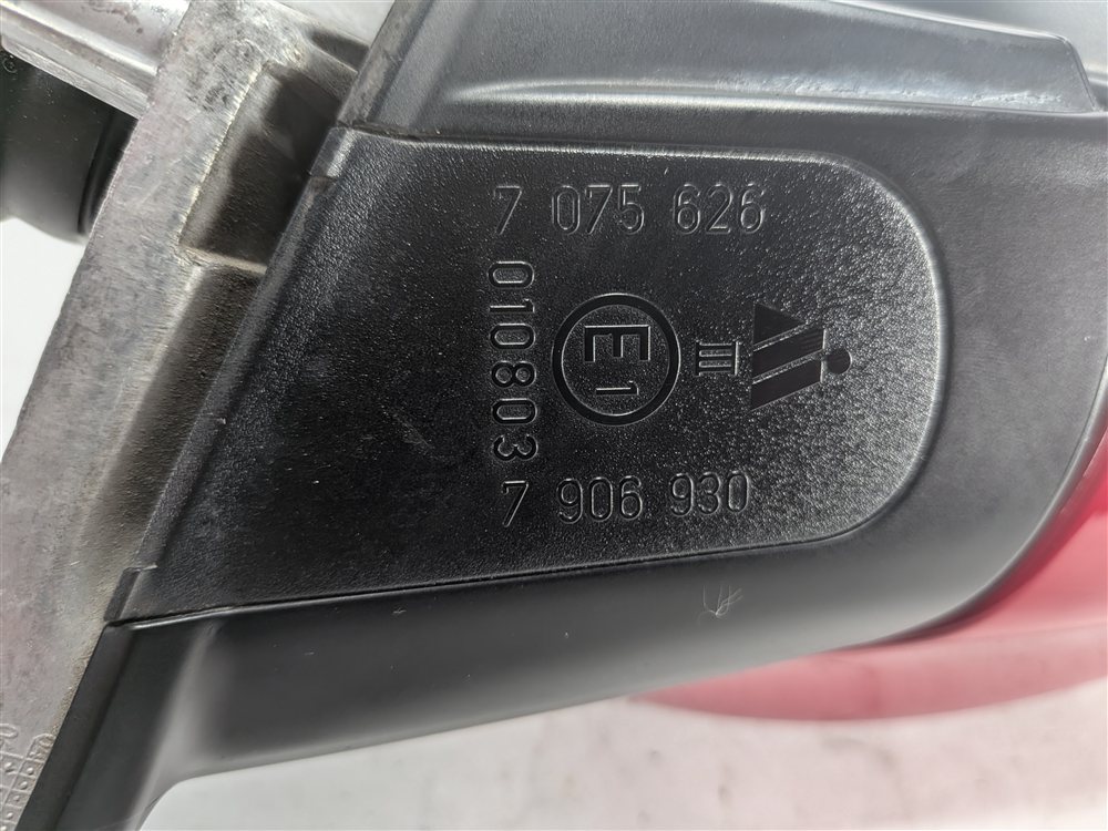 Thumbnail 8: 06-08 BMW 3 SERIES (E90 E91) RIGHT DOOR MIRROR POWER FOLD HEATED MEMORY (Red)