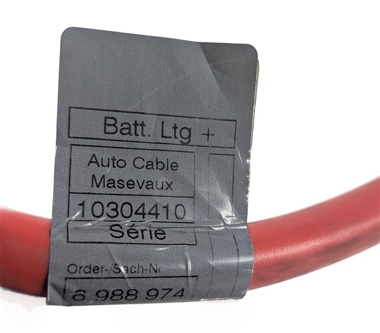 Thumbnail 10: 2007 BMW 335I (E90) 3.0L POSITIVE BATTERY CABLE WIRE w/ SAFETY TERMINAL