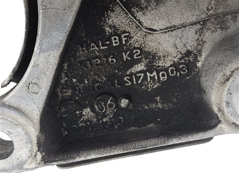Thumbnail 14: 2007 BMW 335I (E90) 3.0L (N54) ENGINE MOTOR MOUNT BRACKET LEFT/RIGHT SET/2