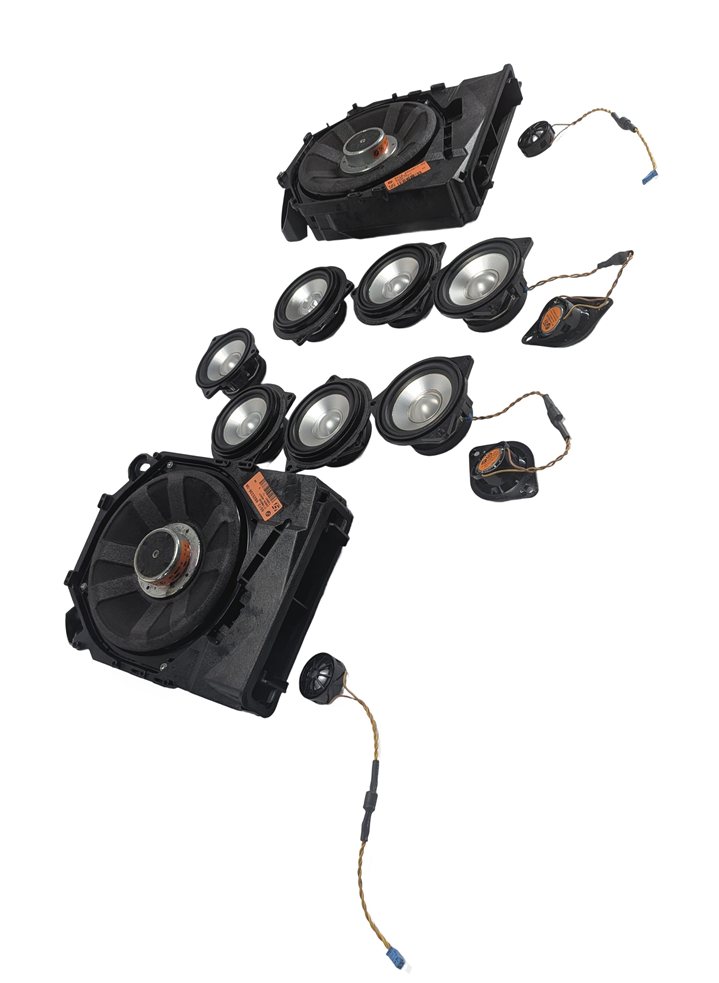 2007 BMW 335I (E90) LOGIC7 PREMIUM AUDIO SPEAKER SUBWOOFER MIDRANGE TWEETER SET