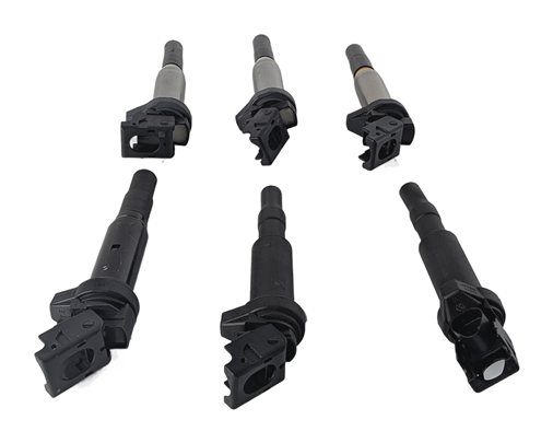 2007 BMW 335I (E90) 3.0L (N54) ENGINE IGNITION SPARK COIL PACK SET/6 DELPHI