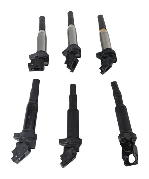 Thumbnail 2: 2007 BMW 335I (E90) 3.0L (N54) ENGINE IGNITION SPARK COIL PACK SET/6 DELPHI