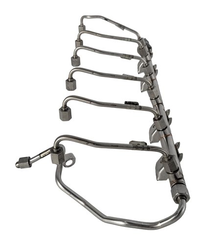 Thumbnail 3: 2007 BMW 335I (E90) 3.0L (N54) ENGINE GAS FUEL RAIL w/LINES & PRESSURE SENSOR