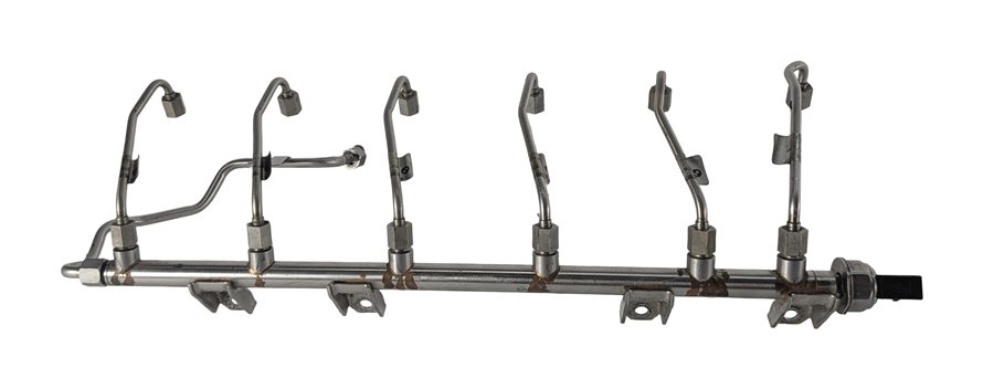 Thumbnail 4: 2007 BMW 335I (E90) 3.0L (N54) ENGINE GAS FUEL RAIL w/LINES & PRESSURE SENSOR