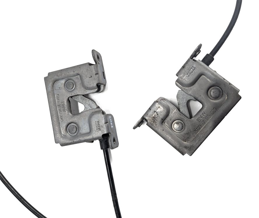 Thumbnail 4: 2007 BMW 335I (E90) FRONT HOOD LID LOCK LATCH RELEASE CABLE SET/2