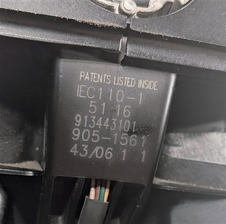 Thumbnail 8: 2007 BMW 335I (E90) INTERIOR REAR VIEW MIRROR AUTO DIMMING w/HOMELINK (Black)