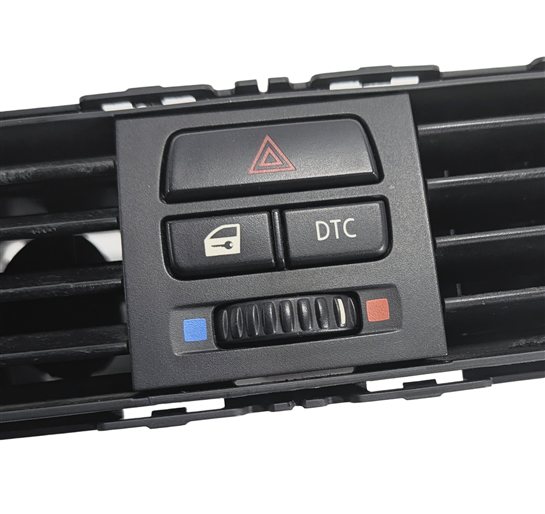 Thumbnail 9: 2007 BMW 335I (E90) FRONT CENTER DASH HEAT AIR AC VENT w/HAZARD SWITCH (Black)