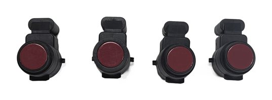 Thumbnail 3: 2007 BMW 335I (E90) REAR PARK ASSIST PDC DISTANCE CONTROL SENSOR SET/4 (Red)