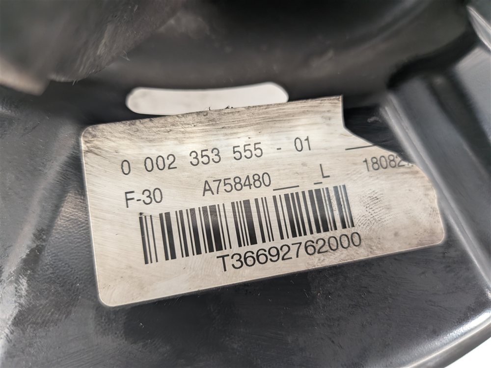 Thumbnail 7: 12-18 BMW 3 SERIES (F30) SEDAN WAGON REAR LEFT DRIVER SPINDLE KNUCKLE WHEEL HUB