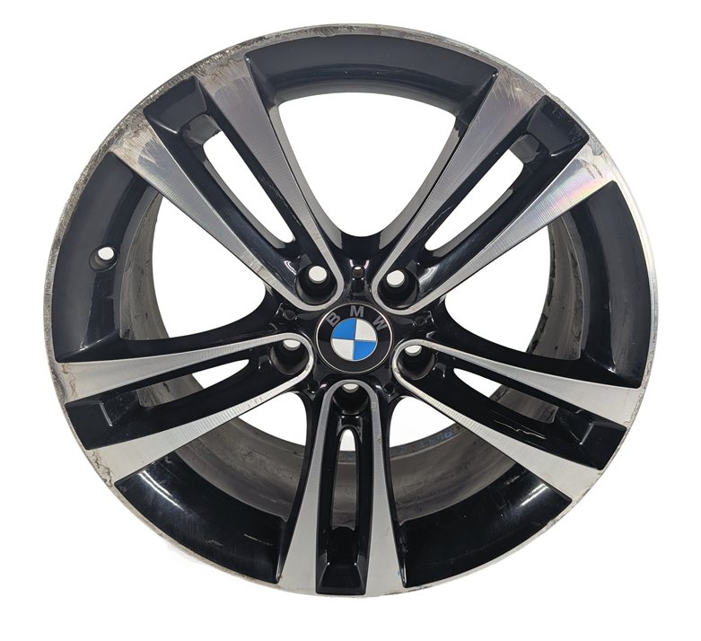 12-19 BMW 3 4 SERIES (F30 F31 F32) 18x8 5-DOUBLE FLARED SPOKE ALUMINUM WHEEL RIM