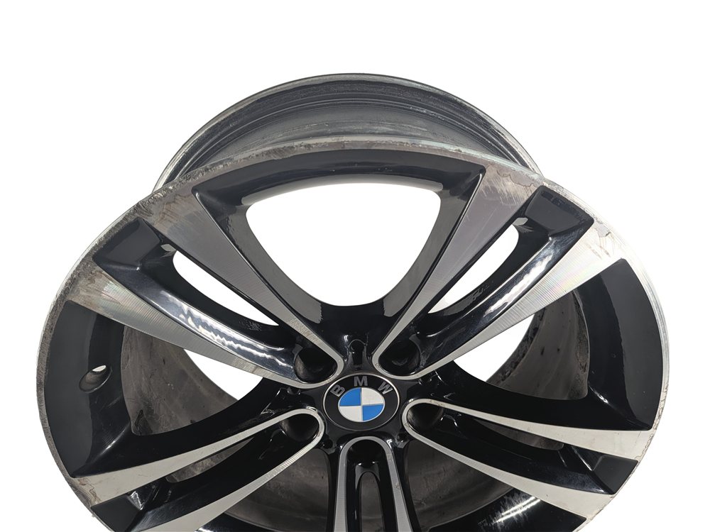 Thumbnail 7: 12-19 BMW 3 4 SERIES (F30 F31 F32) 18x8 5-DOUBLE FLARED SPOKE ALUMINUM WHEEL RIM