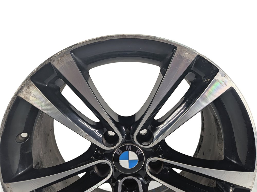 Thumbnail 8: 12-19 BMW 3 4 SERIES (F30 F31 F32) 18x8 5-DOUBLE FLARED SPOKE ALUMINUM WHEEL RIM