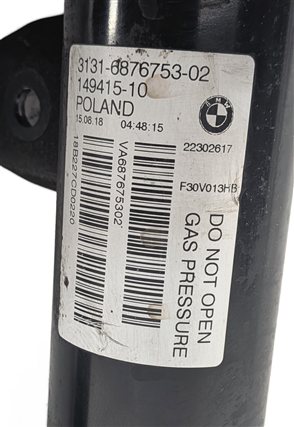 Thumbnail 6: 2016-2018 BMW 330E HYBRID (F30) RWD FRONT LEFT & RIGHT SHOCK STRUT SET w/o SPORT