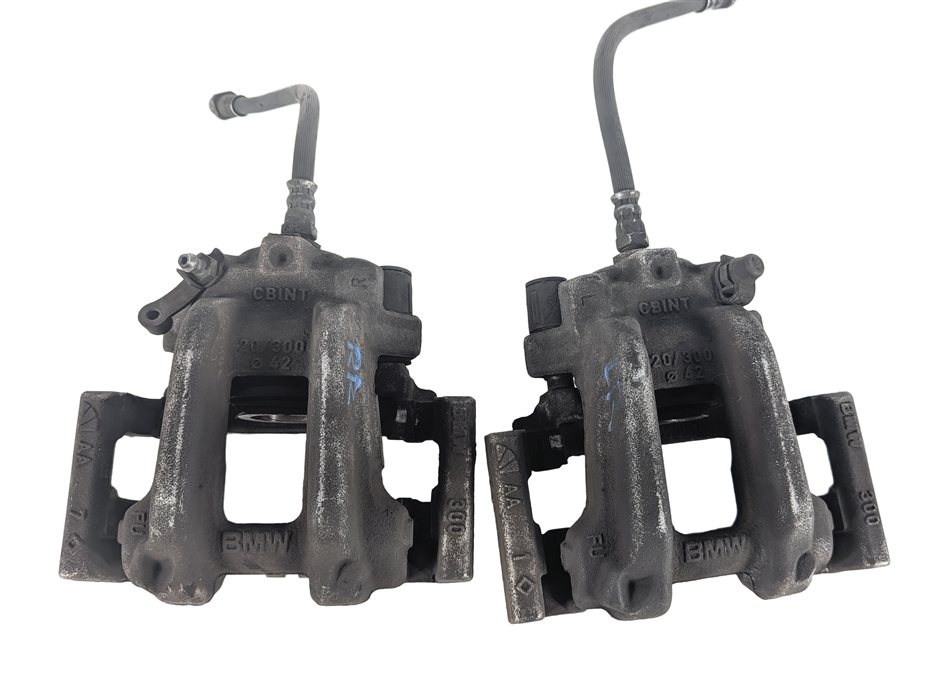 Thumbnail 4: 14-21 2 3 4 SERIES F30 F32 FRONT LEFT & RIGHT BRAKE CALIPER SET/2 (NON-SPORT)