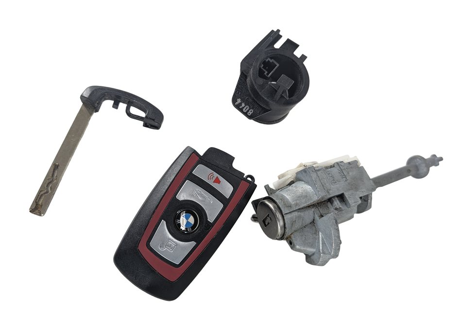 Thumbnail 5: 2016-2018 BMW 330e (F30) 2.0L (B48) DME ECM FEM CLUSTER KEY IGNITION LOCK SET/6