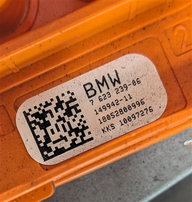 Thumbnail 20: 2016-2018 BMW 330E HYBRID (F30) HIGH VOLTAGE BATTERY INVERTER CONVERTER CHARGER