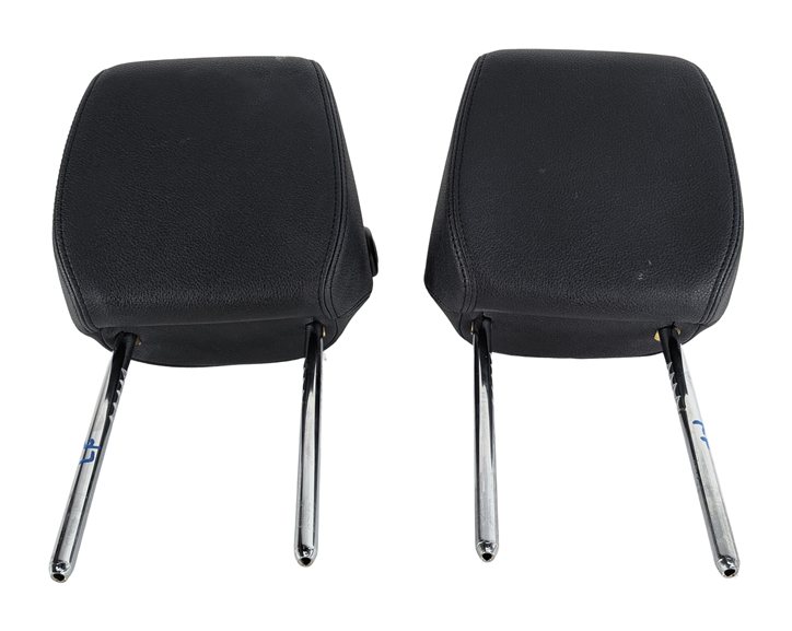 2014 BMW 328D (F30) FRONT LEFT & RIGHT SEAT HEADREST SET/2 (Black)