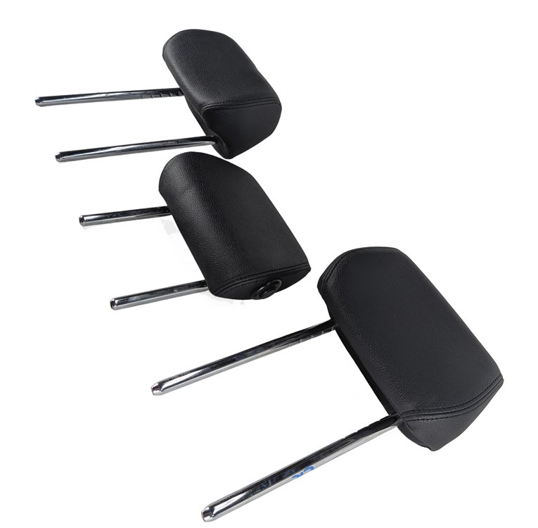 Thumbnail 2: 2014 BMW 328D (F30) REAR LEFT/CENTER/RIGHT SEAT HEAD REST SET/3 (Black)