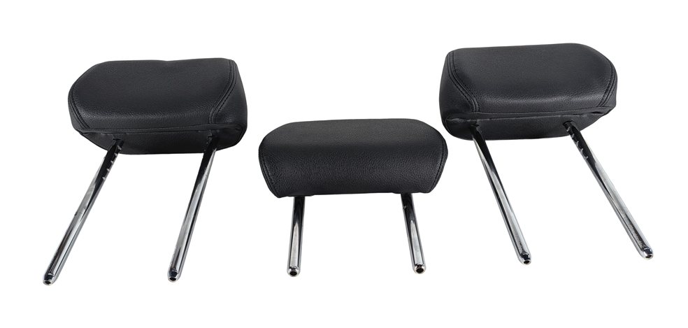 Thumbnail 5: 2014 BMW 328D (F30) REAR LEFT/CENTER/RIGHT SEAT HEAD REST SET/3 (Black)