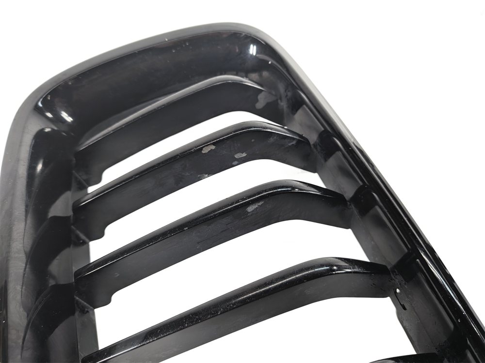 Thumbnail 12: 2018-2019 BMW 330I 330E 340I (F30) FRONT UPPER KIDNEY GRILLE SET/2 GLOSS BLACK