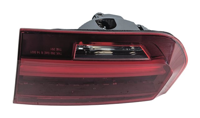 Thumbnail 3: 2018-2019 BMW 330I 330E 340I (F30) RIGHT INNER TRUNK MOUNTED SMOKED TAIL LIGHT